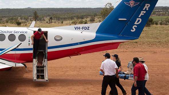RFDS helps deliver baby in Richmond