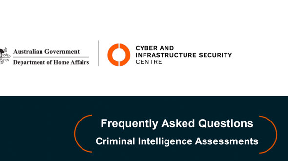 criminal intelligence assessment FAQs